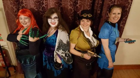 2018 &ndash; At the Monsters&rsquo; Ball (picture courtesy of Noelle Jenda)