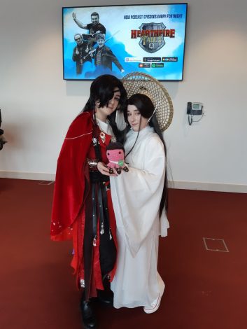 Cosplayers with Octo