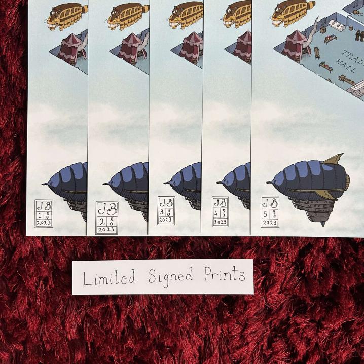 Jog Brogzin,'s signed maps