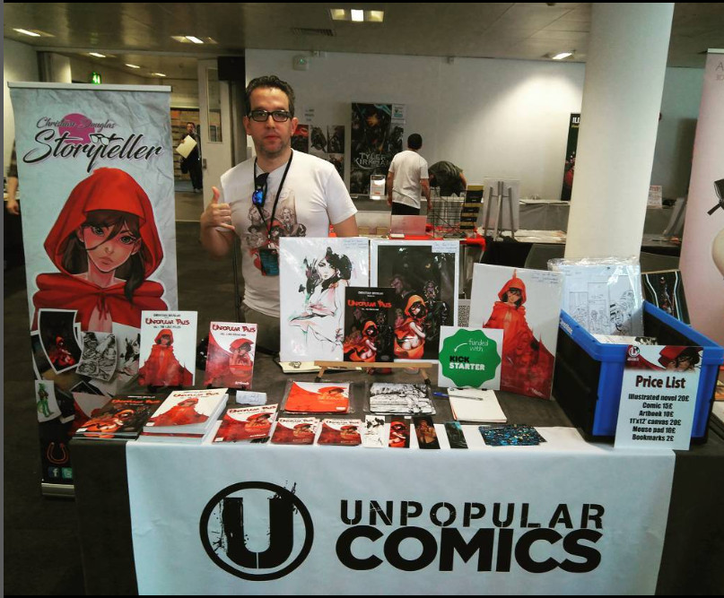 Photo of Unpopular Comics display