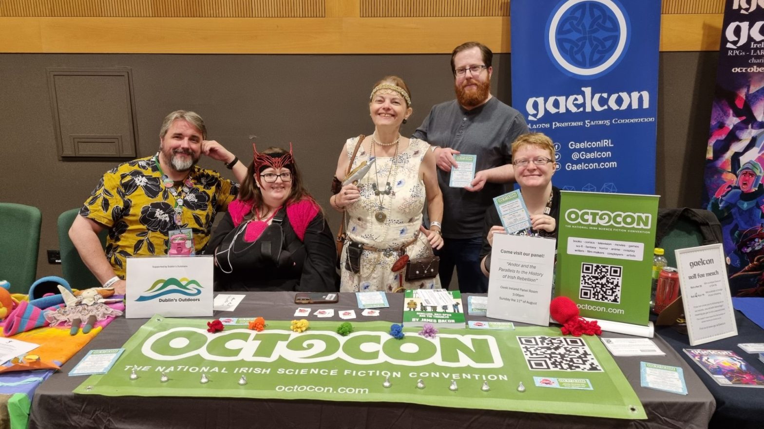 Octocon Team at Dublin Comic Con Summer Edition
