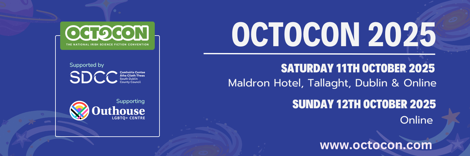 Octocon2025 programme banner
