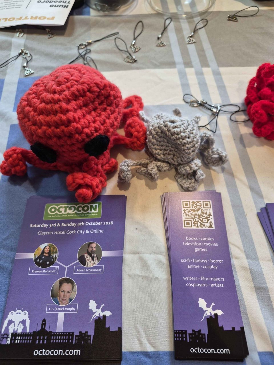 The newest members of the Octo Collective:
red and little grey