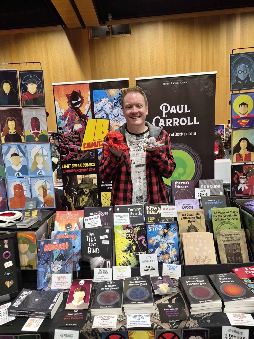 Paul Carroll / Limit Break Comics with Octo