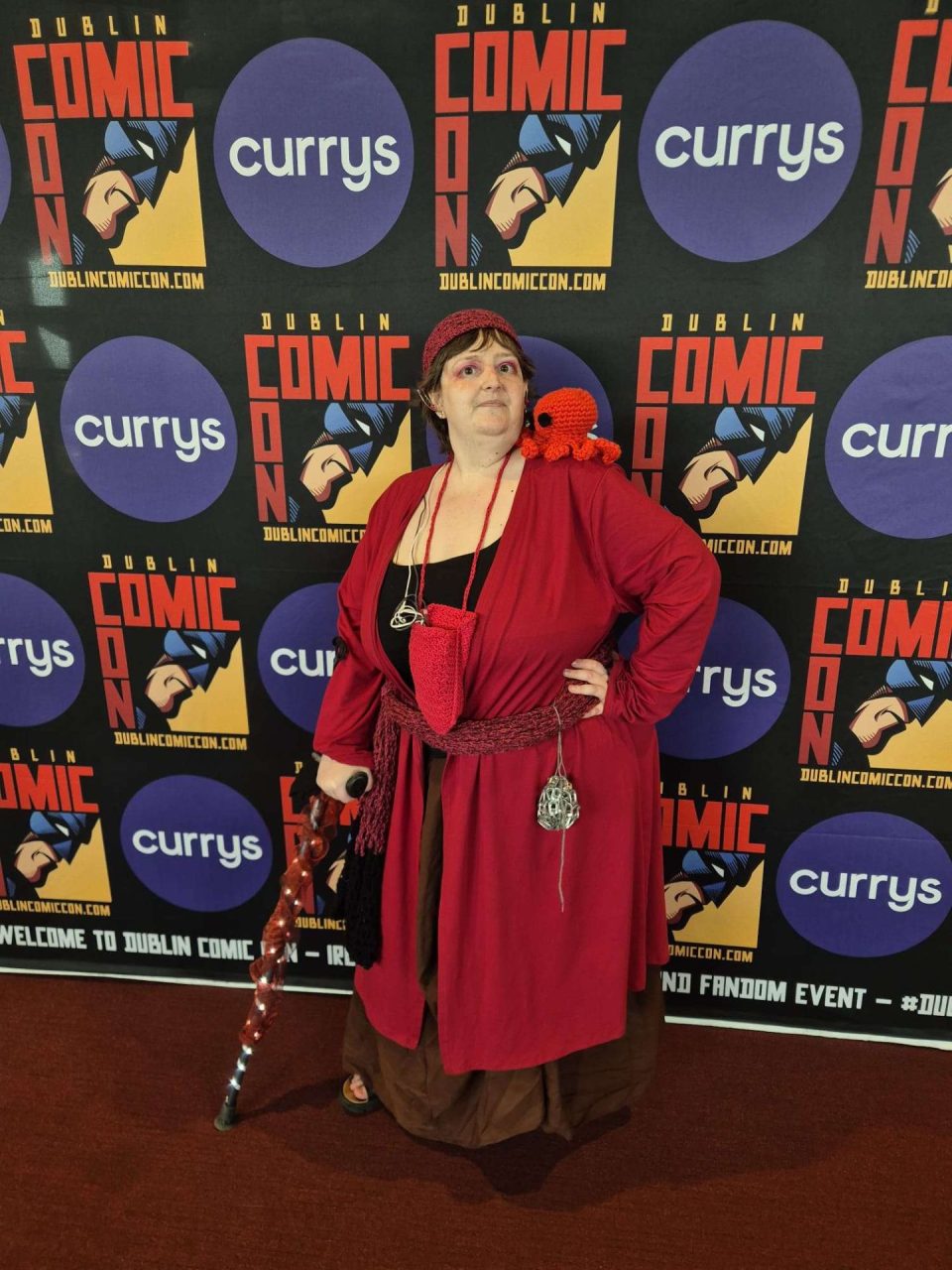 Kat Dodd as Pirate Wanda with Octo